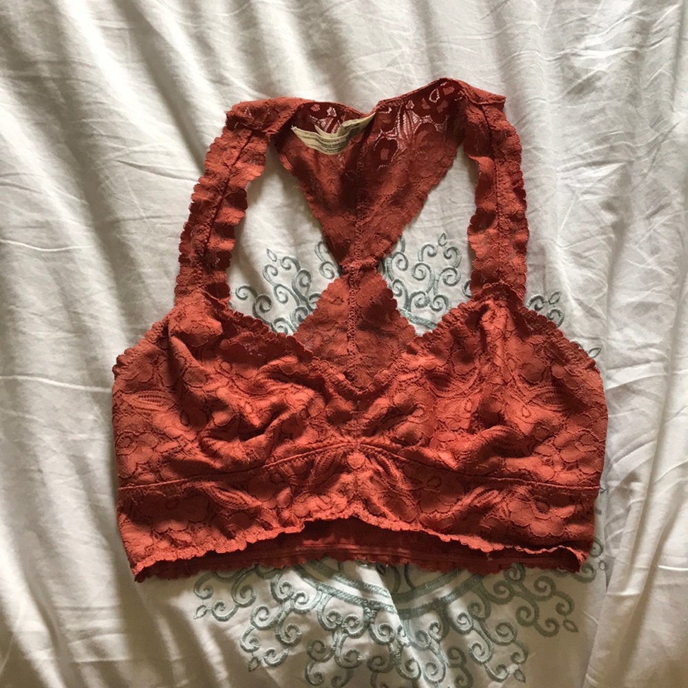 Free People Intimately Razorback Lace Bralette